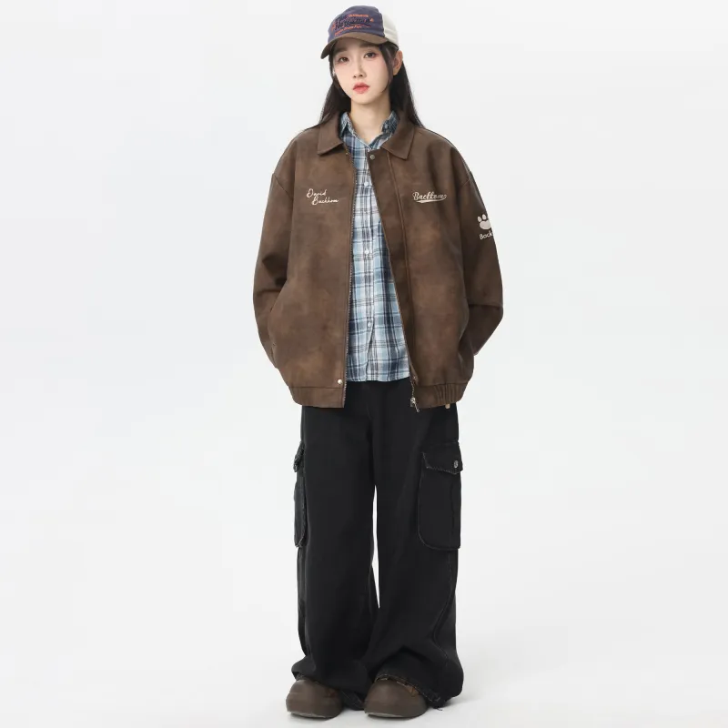 David Bakken Leather Jacket Unisex-18