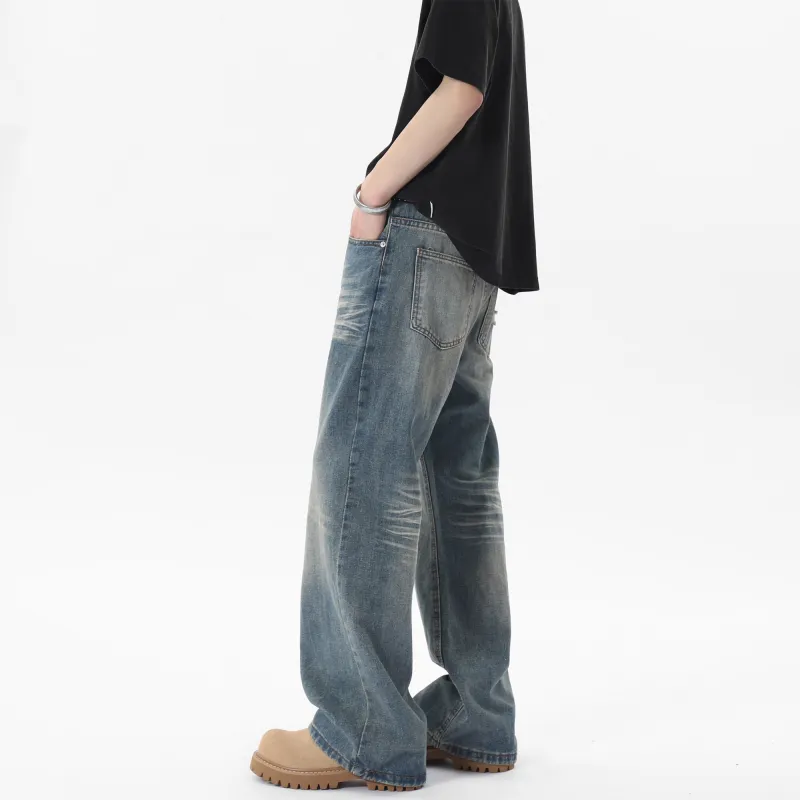 David Bakken Jeans Unisex Vintage Blue-3