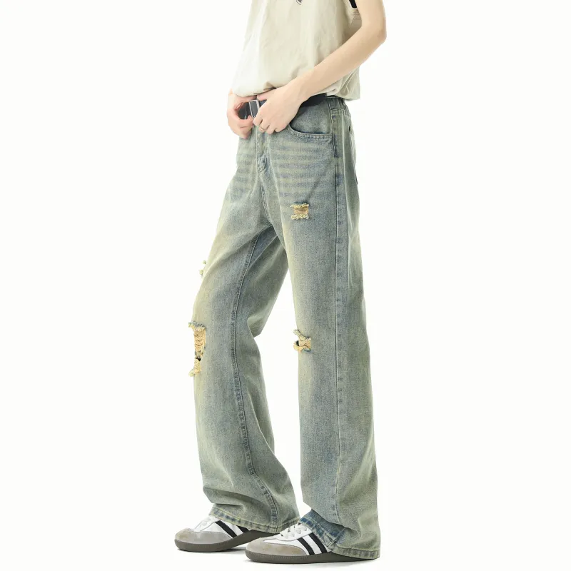 David Bakken Jeans Unisex Vintage Blue-5