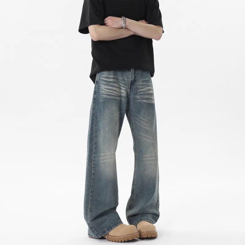 David Bakken Jeans Unisex Vintage Blue-6