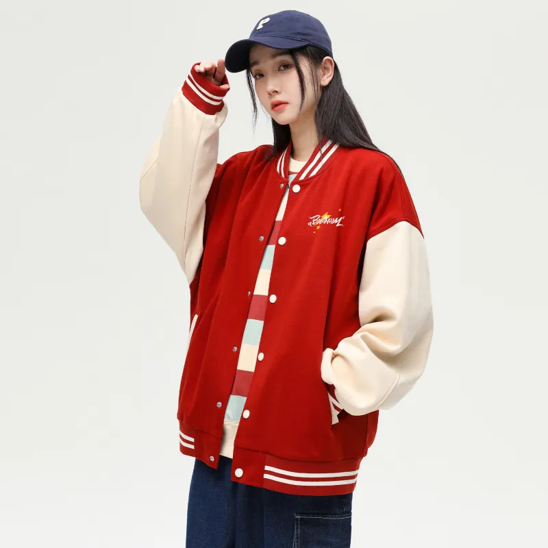 David Bakken x DAOMEIXIONG LIANMINGKUAN Baseball Jacket Unisex-7