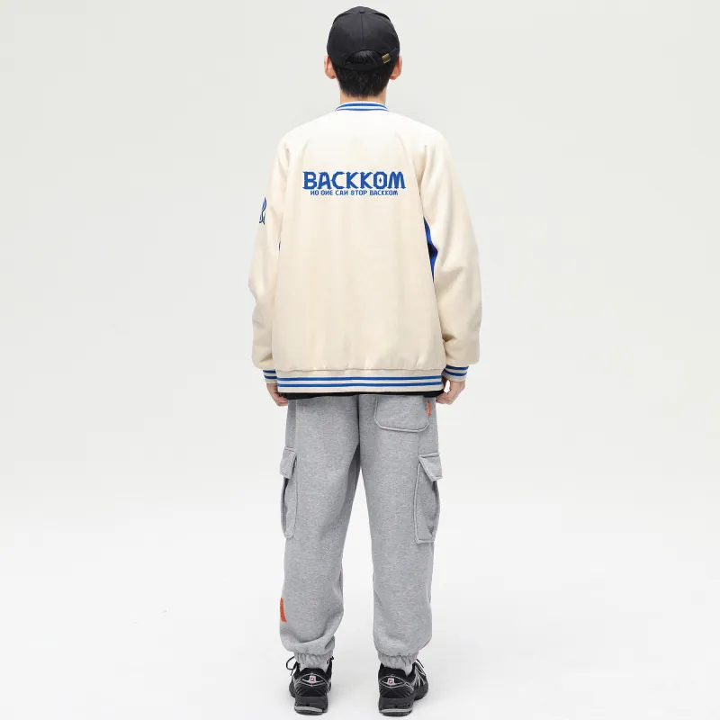 David Bakken x DAOMEIXIONG LIANMINGKUAN Baseball Jacket Unisex-13