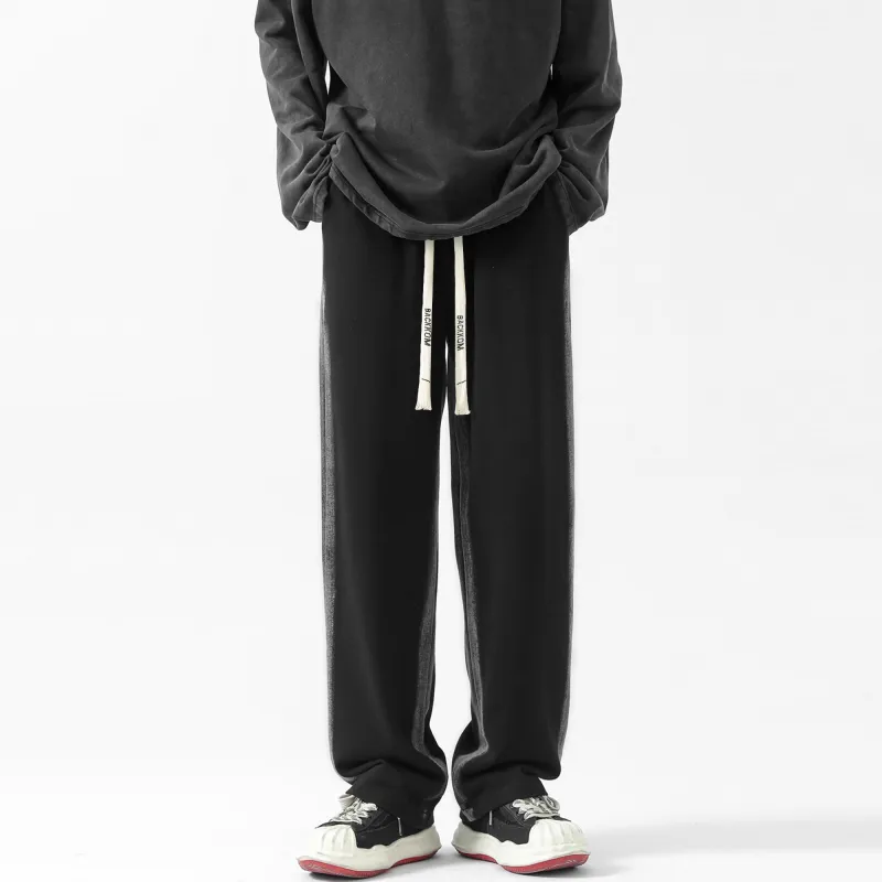 David Bakken Casual Pants Unisex Black-2