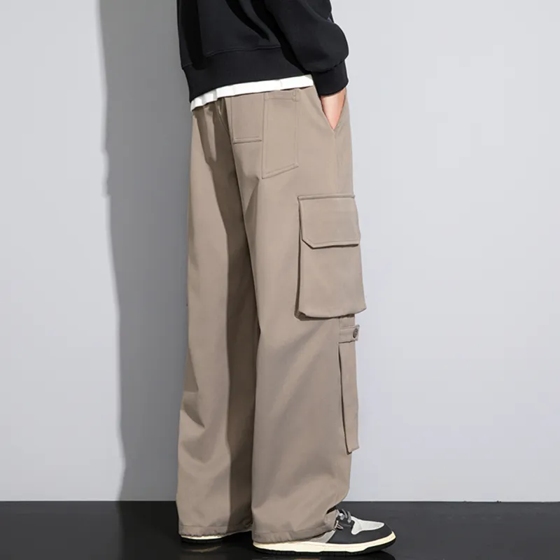 David Bakken Casual Pants Unisex Black-14