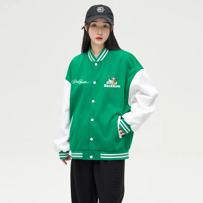 David Bakken x DAOMEIXIONG LIANMINGKUAN Baseball Jacket Unisex-26