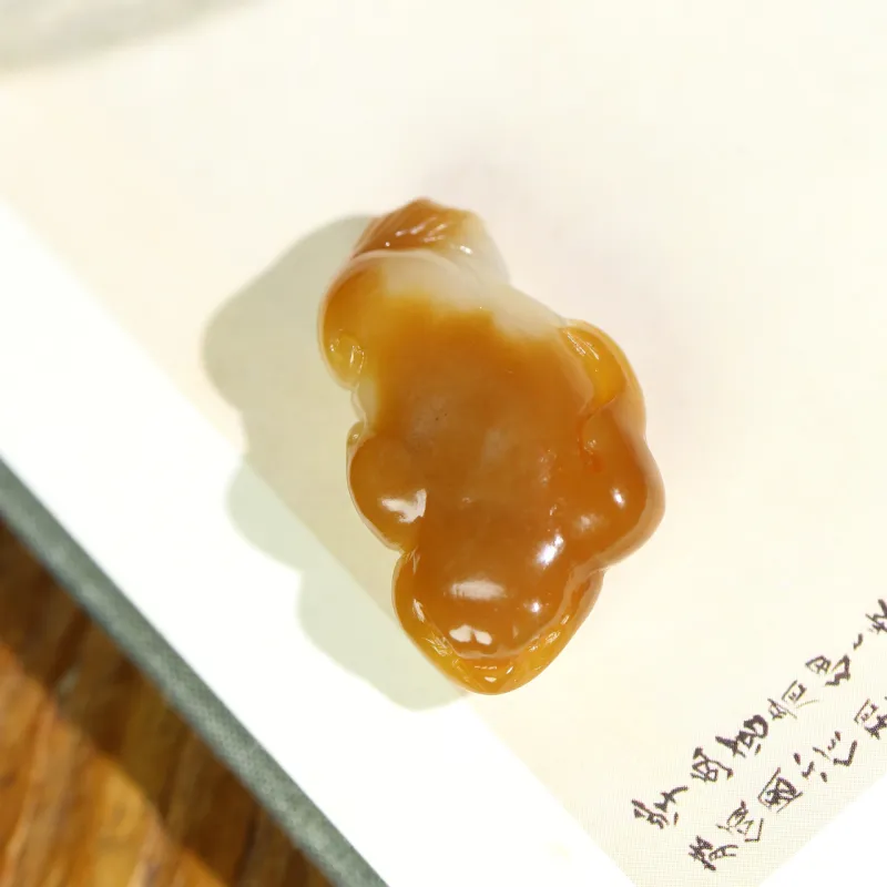 Jade Charm Yao Hetian Jade Pendants White Jade/Pale Greenish White Jade Unisex-4