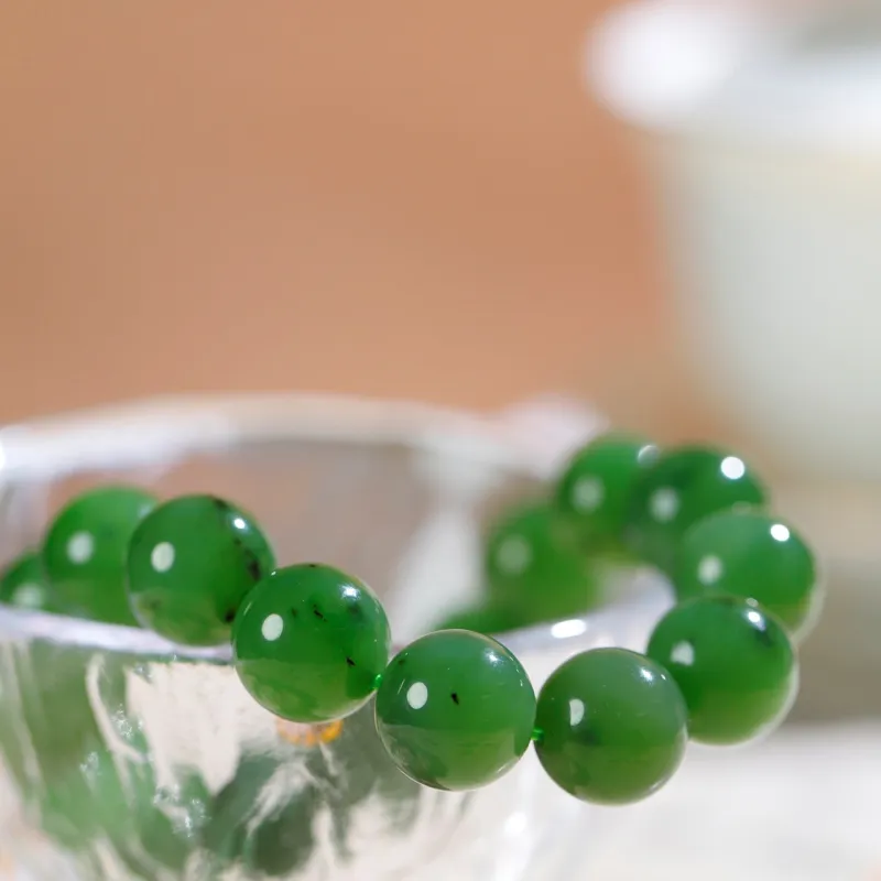 Jade Charm Yao Hetian Jade Bracelets Jasper Women's-4