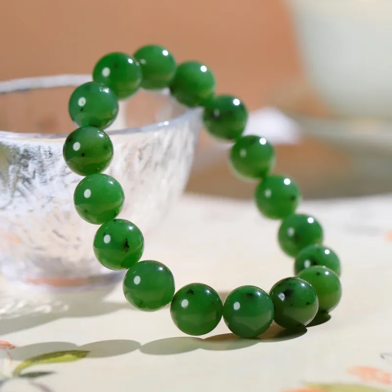 Jade Charm Yao Hetian Jade Bracelets Jasper Women's-3