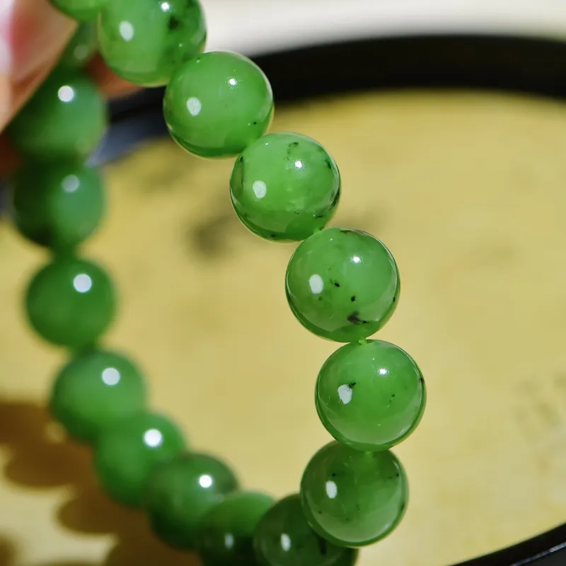 Jade Charm Yao Hetian Jade Bracelets Jasper Unisex-3
