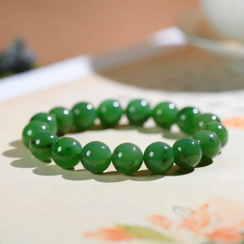 Jade Charm Yao Hetian Jade Bracelets Jasper Women's-2