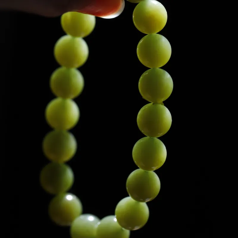 Jade Charm Yao Hetian Jade Bracelets Green Jade Unisex-4