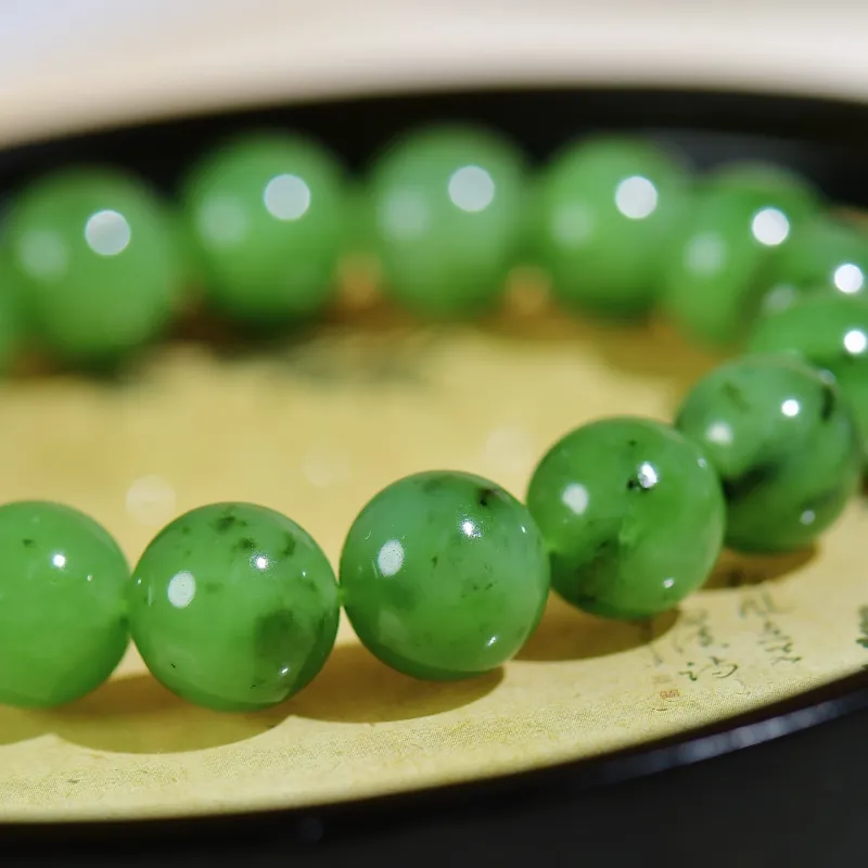 Jade Charm Yao Hetian Jade Bracelets Jasper Unisex-1