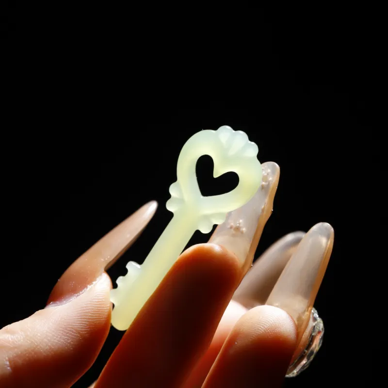 Jade Charm Yao Hetian Jade Pendants Yellow Jade Unisex-3