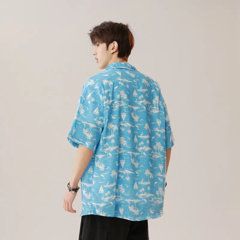 BIENKIMIIYE Shirt Unisex Madagascar Blue-3