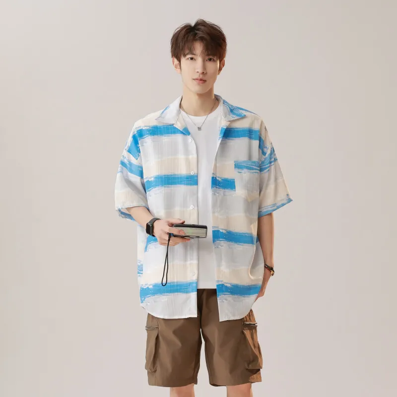 BIENKIMIIYE Shirt Unisex Bali Blue-2