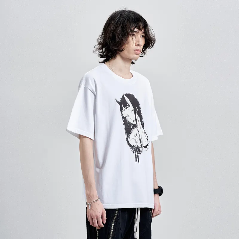 BIENKIMIIYE T Shirts Unisex White-5