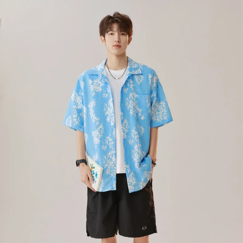 BIENKIMIIYE Shirt Unisex Capri Blue-2