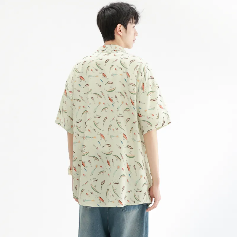 BIENKIMIIYE Shirts Unisex Erhai Apricot-7