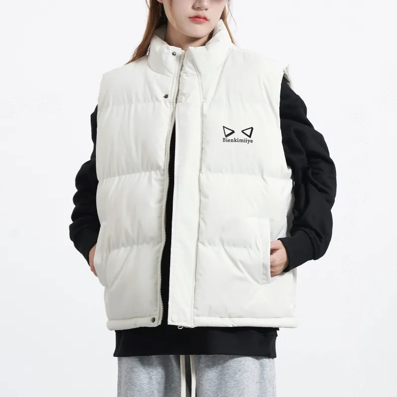 BIENKIMIIYE Vests Women's-5