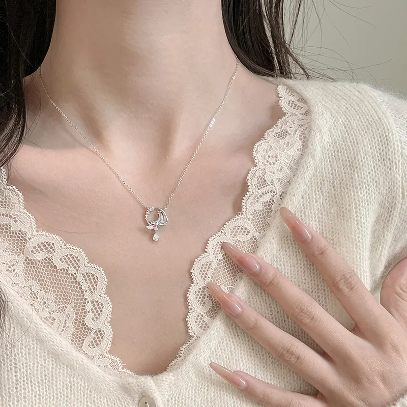 MINTLEAF S925 Silver Necklaces Women's-1