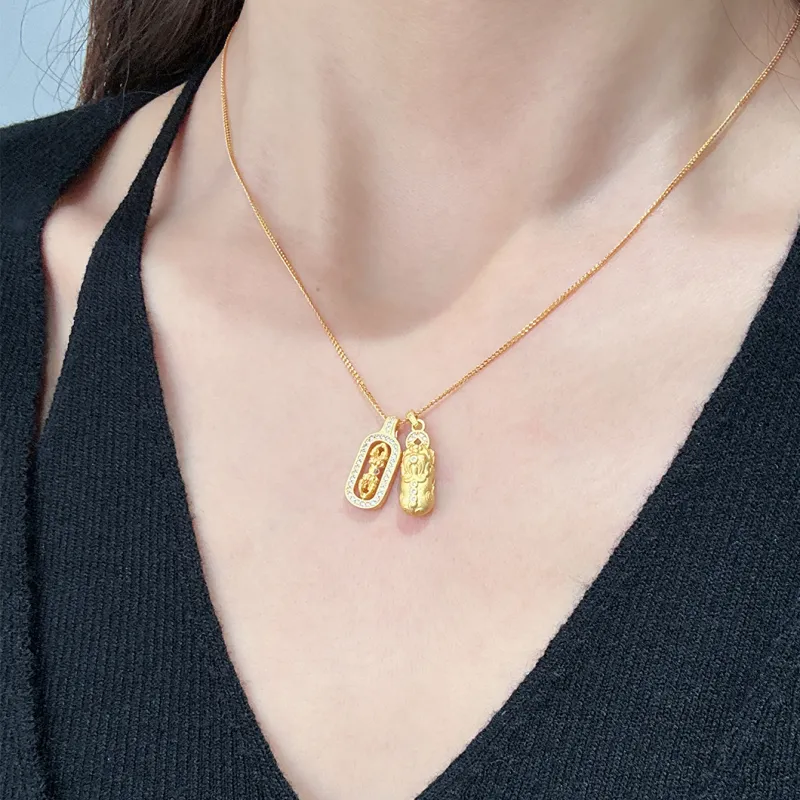 MINTLEAF S925 Silver Necklaces Women's Gold-2