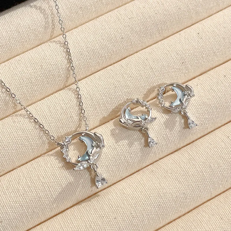MINTLEAF S925 Silver Necklaces Women's-3