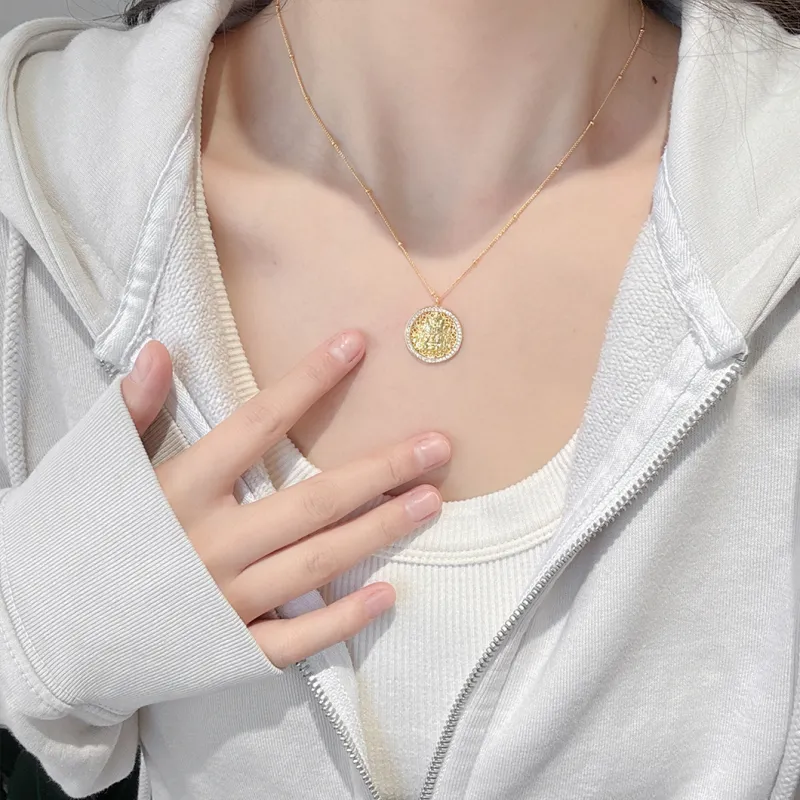 MINTLEAF S925 Silver Necklaces Women's Gold-5