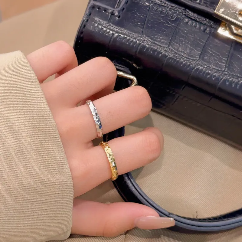 MINTLEAF S925 Silver Rings Women's Gold Silver-2