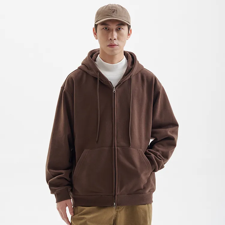 BUTTBILL Cardigan Fleece Lined Coat Unisex-8