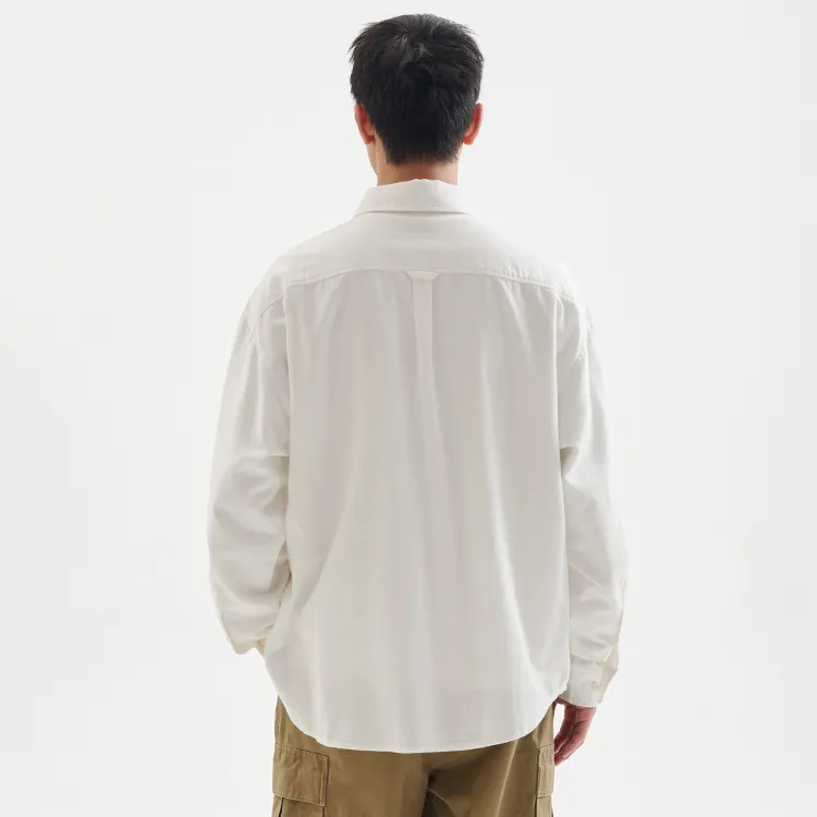 BUTTBILL 100% Cotton Long Sleeved Shirt Unisex-2