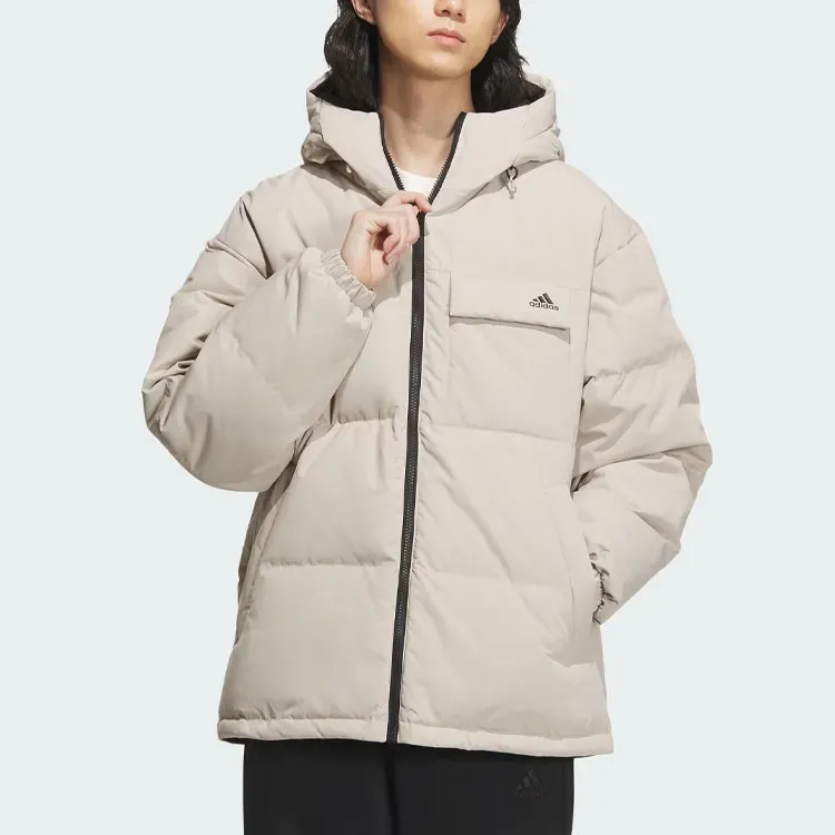 Adidas Reversible Down Jacket Down Jacket Men's Ecru-2
