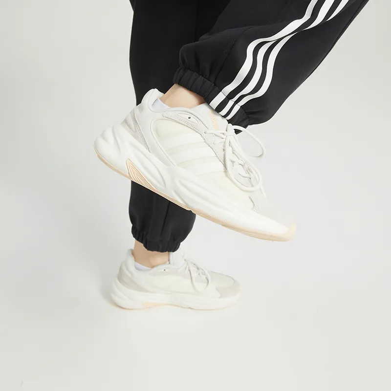Adidas Anti-Slip Wear-Resistant Low-Top Running Shoes Women's Beige-5