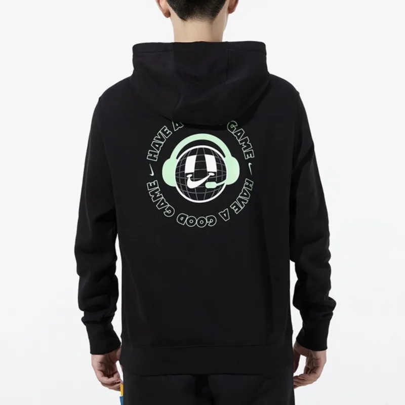 Nike Sweatshirt Unisex Black+Wrist Brace-3