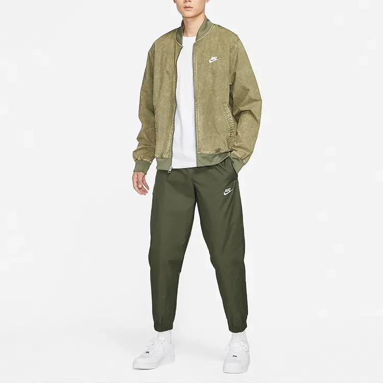 Nike Casual Pants Men Olive-1