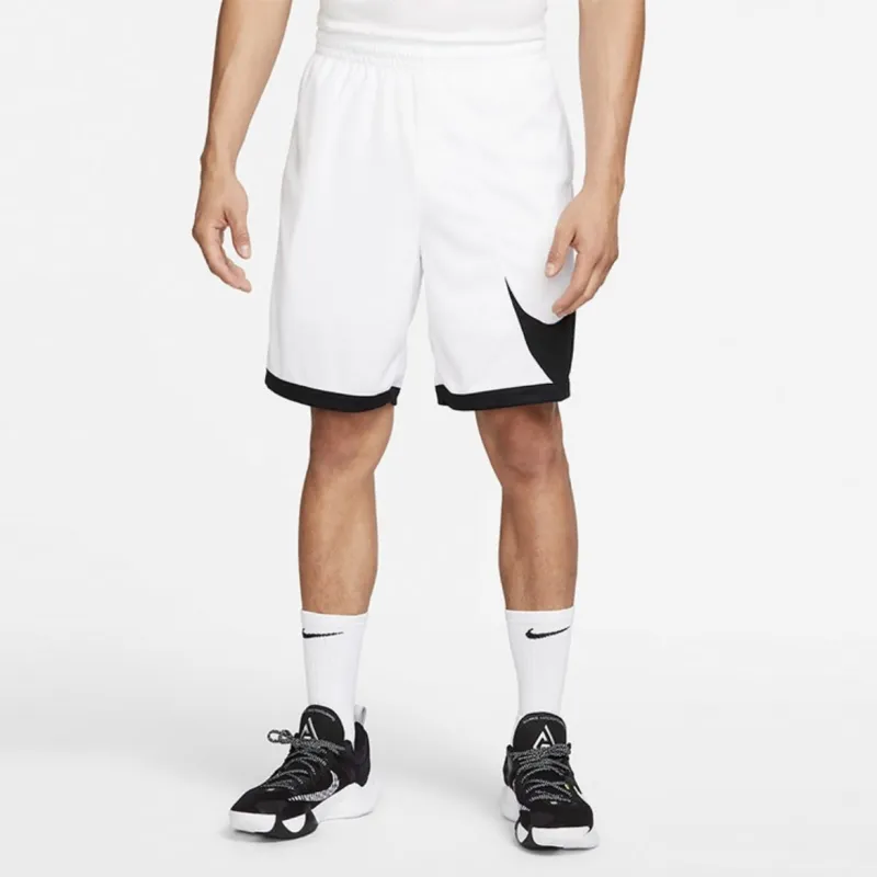Nike Casual Sportswear Men Clothing Sets Black Top+White Shorts-2