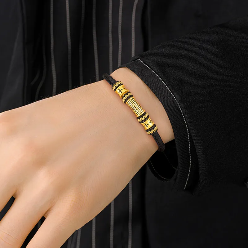 9i Gold Bracelet Unisex-4