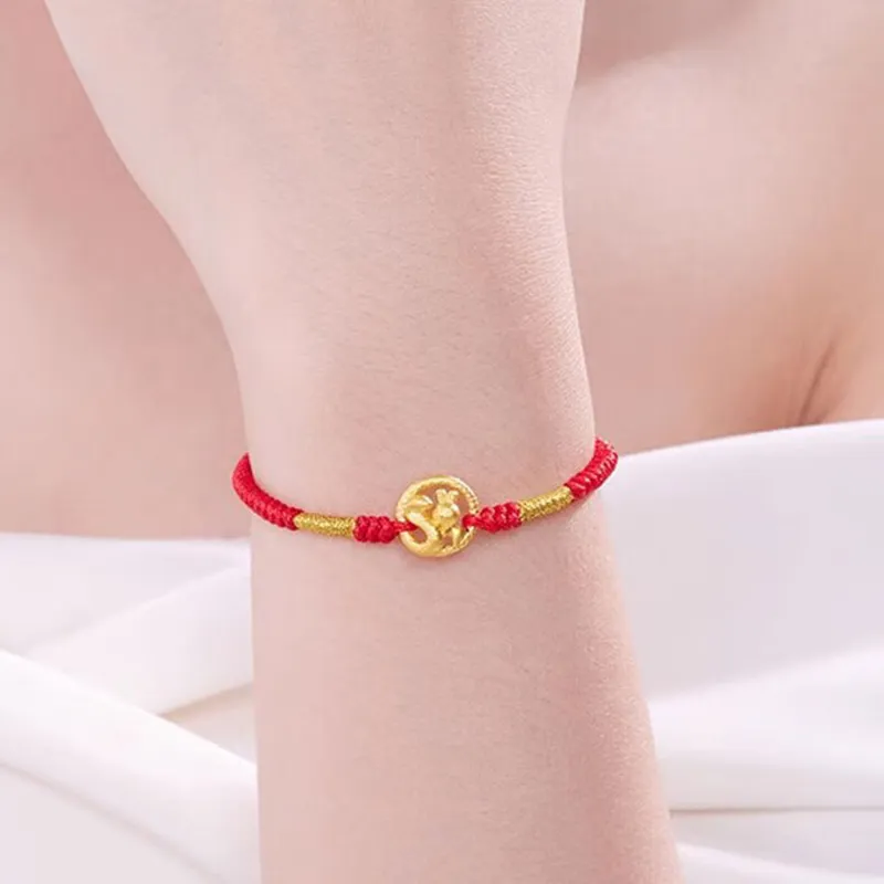 9i Gold Bracelet Unisex-2