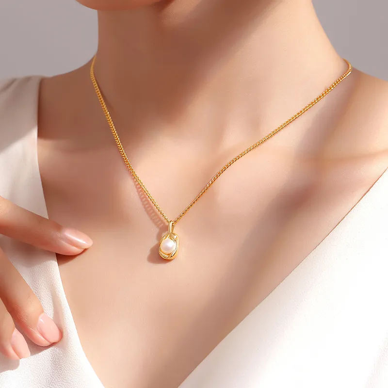9i Pearl Necklaces Women's-4