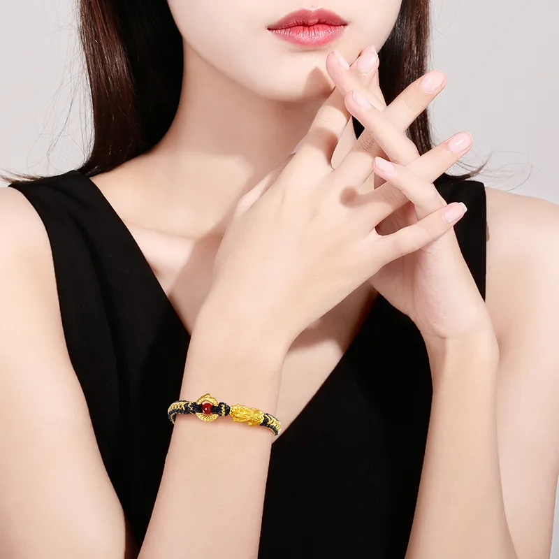 9i Gold Bracelet Unisex-3