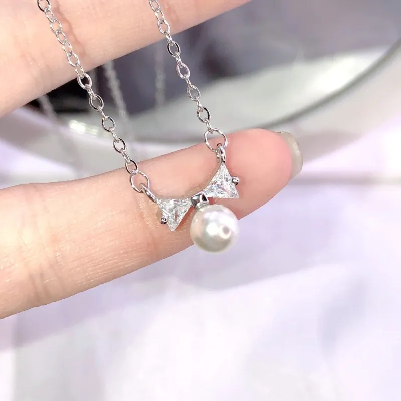 9i Freshwater Pearl Necklaces Women's-4