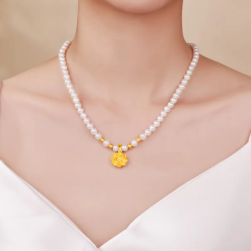 9i Pearl Necklaces Women's-4