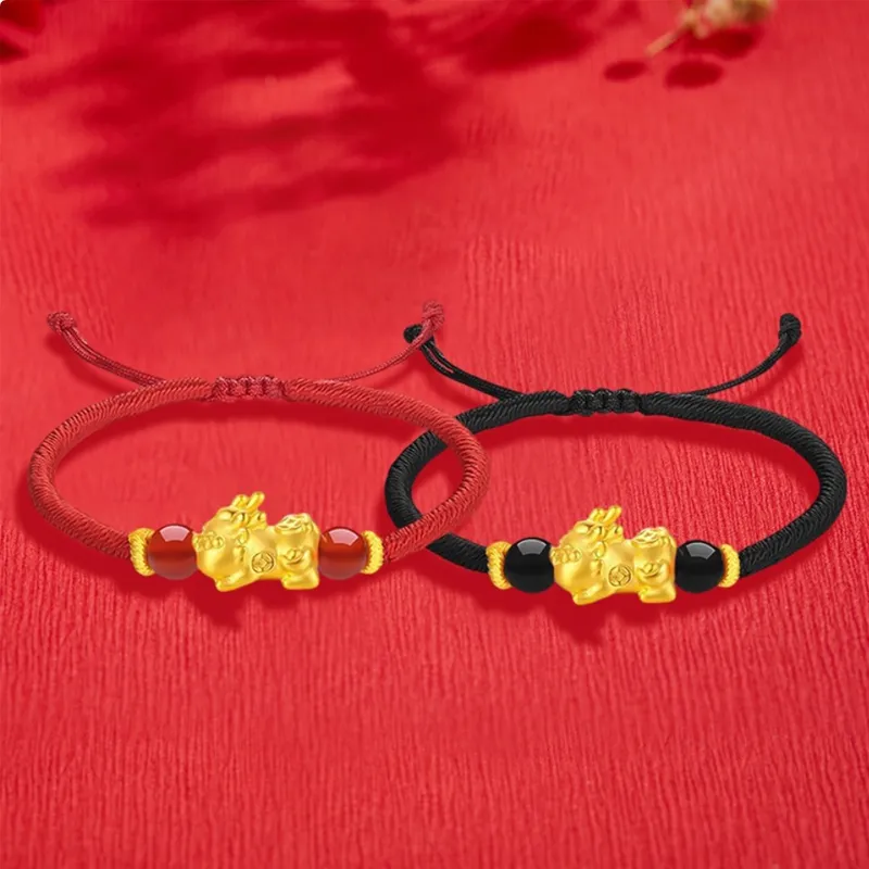 9i Gold Bracelet Unisex-4