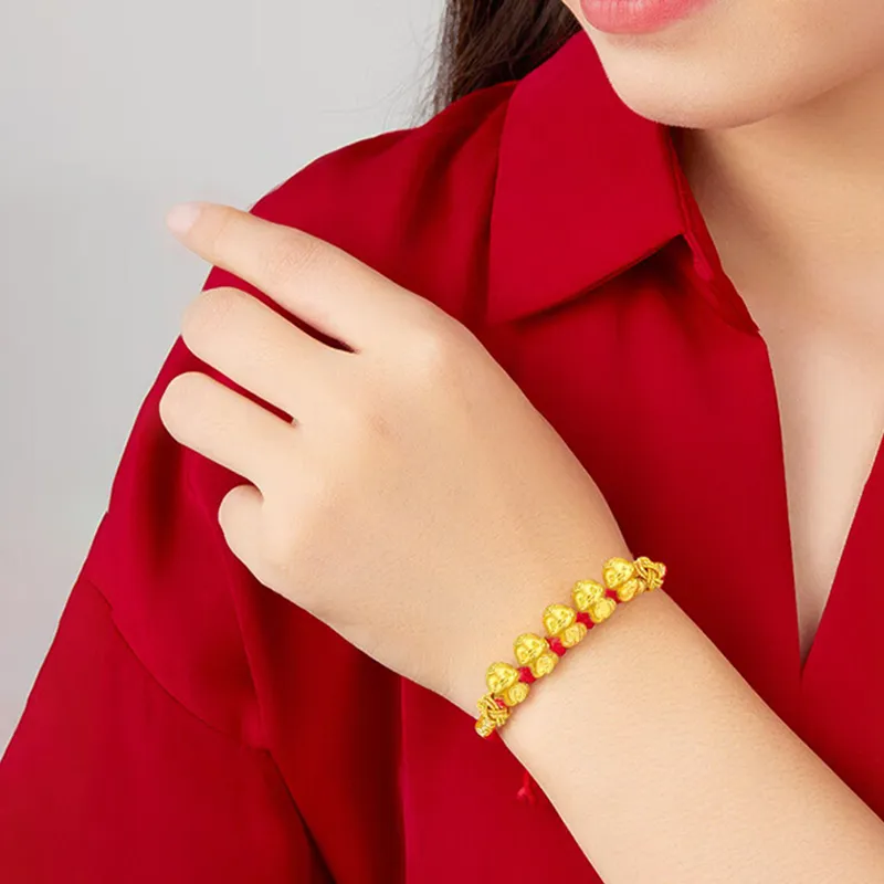 9i Gold Bracelet Unisex-4