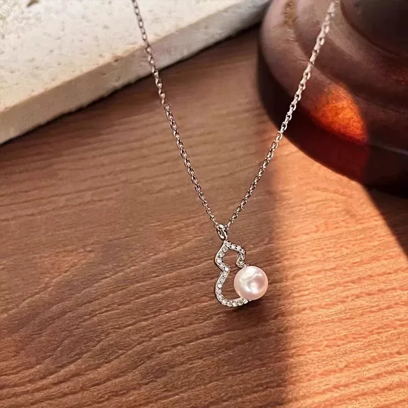 9i Freshwater Pearl Necklaces Women's-2