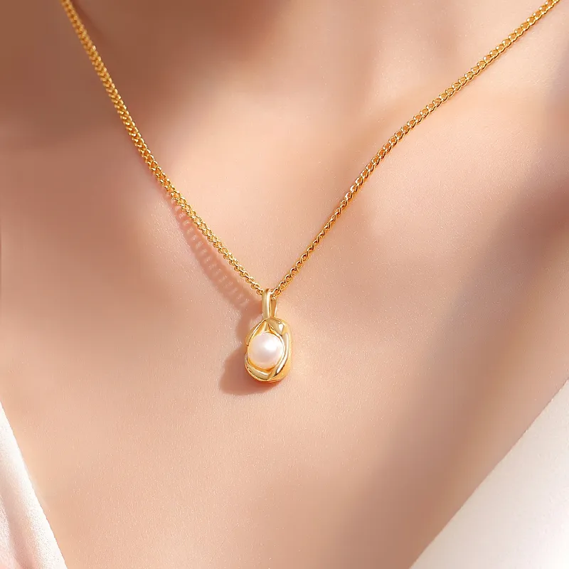 9i Pearl Necklaces Women's-3