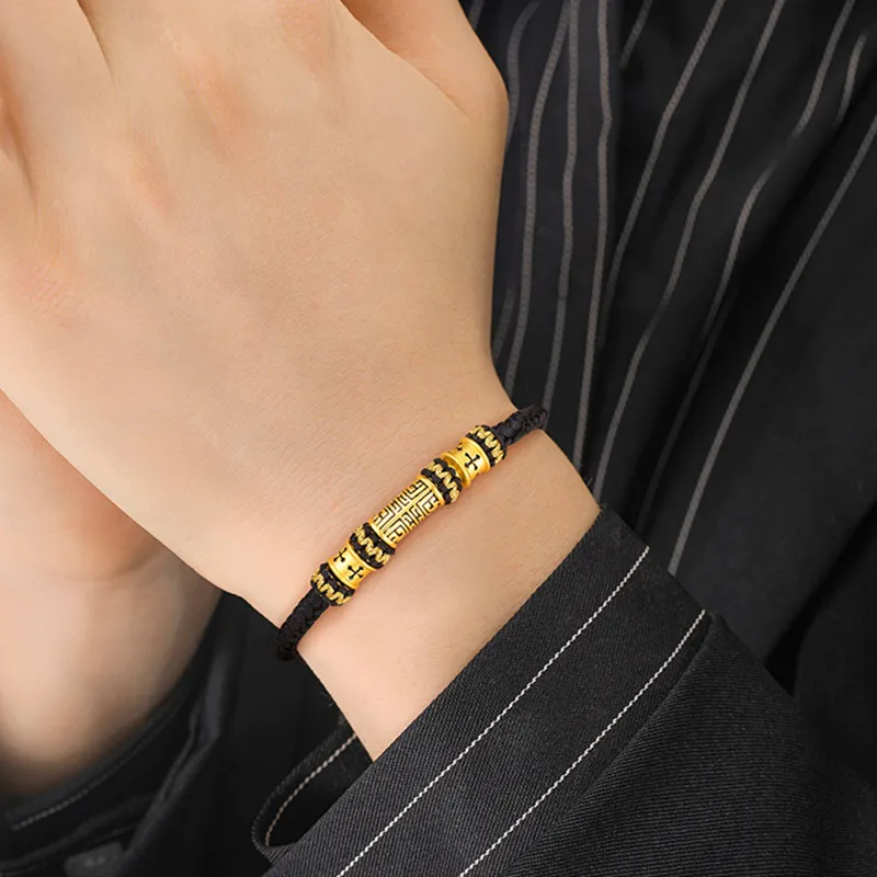 9i Gold Bracelet Unisex-2