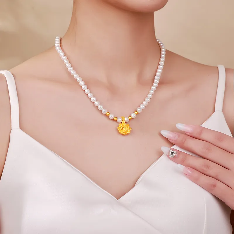 9i Pearl Necklaces Women's-3