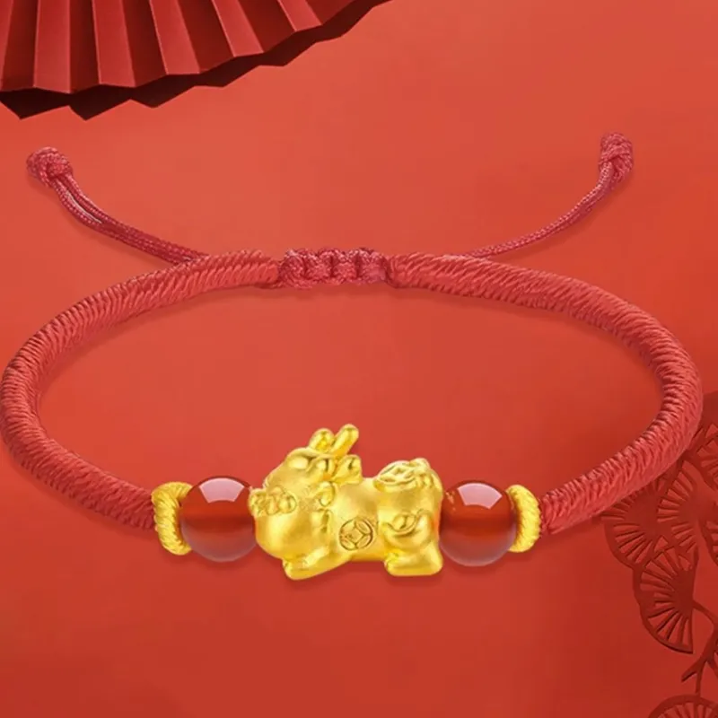 9i Gold Bracelet Unisex-1