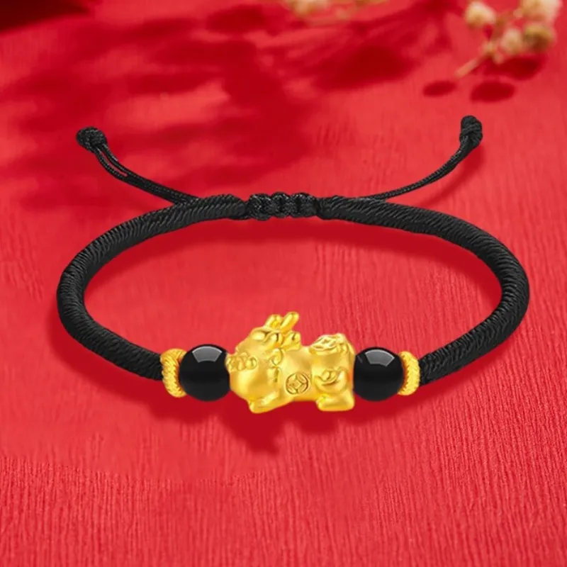 9i Gold Bracelet Unisex-5