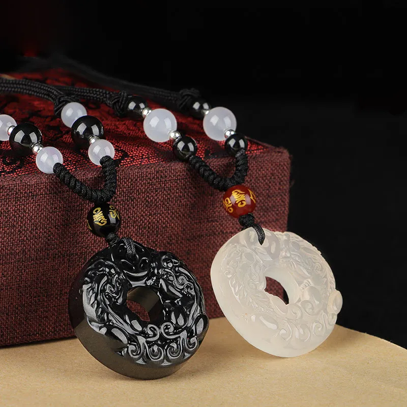 LOVING Jade Necklaces Unisex-1